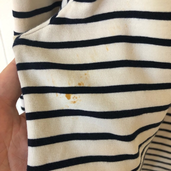 J. Crew Modified Boat Neck Striped Long Sleeve - Picture 5 of 5